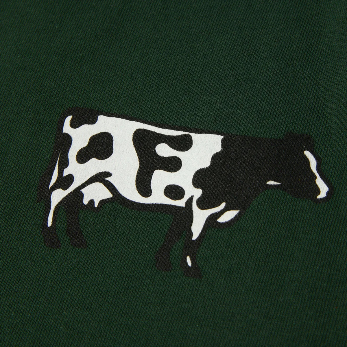HUF Moo Tee Forest Green