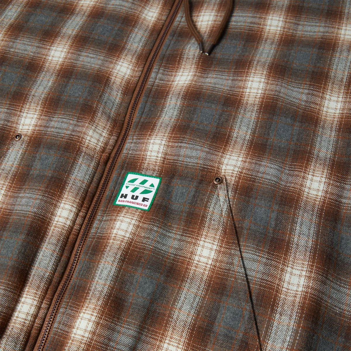HUF Durango Work Jacket Dark Brown