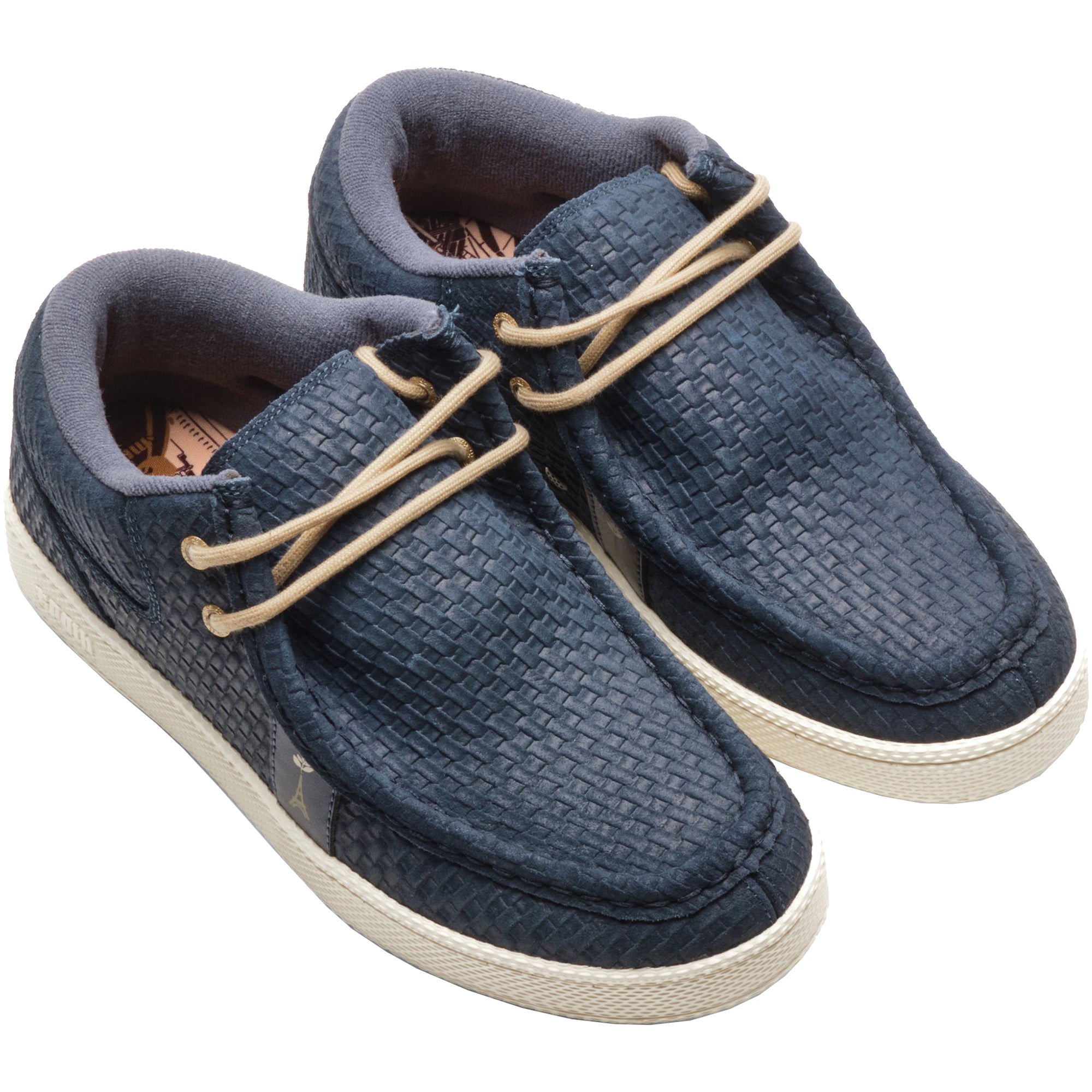 IPath x Magenta Cats Shoes Blue Suede