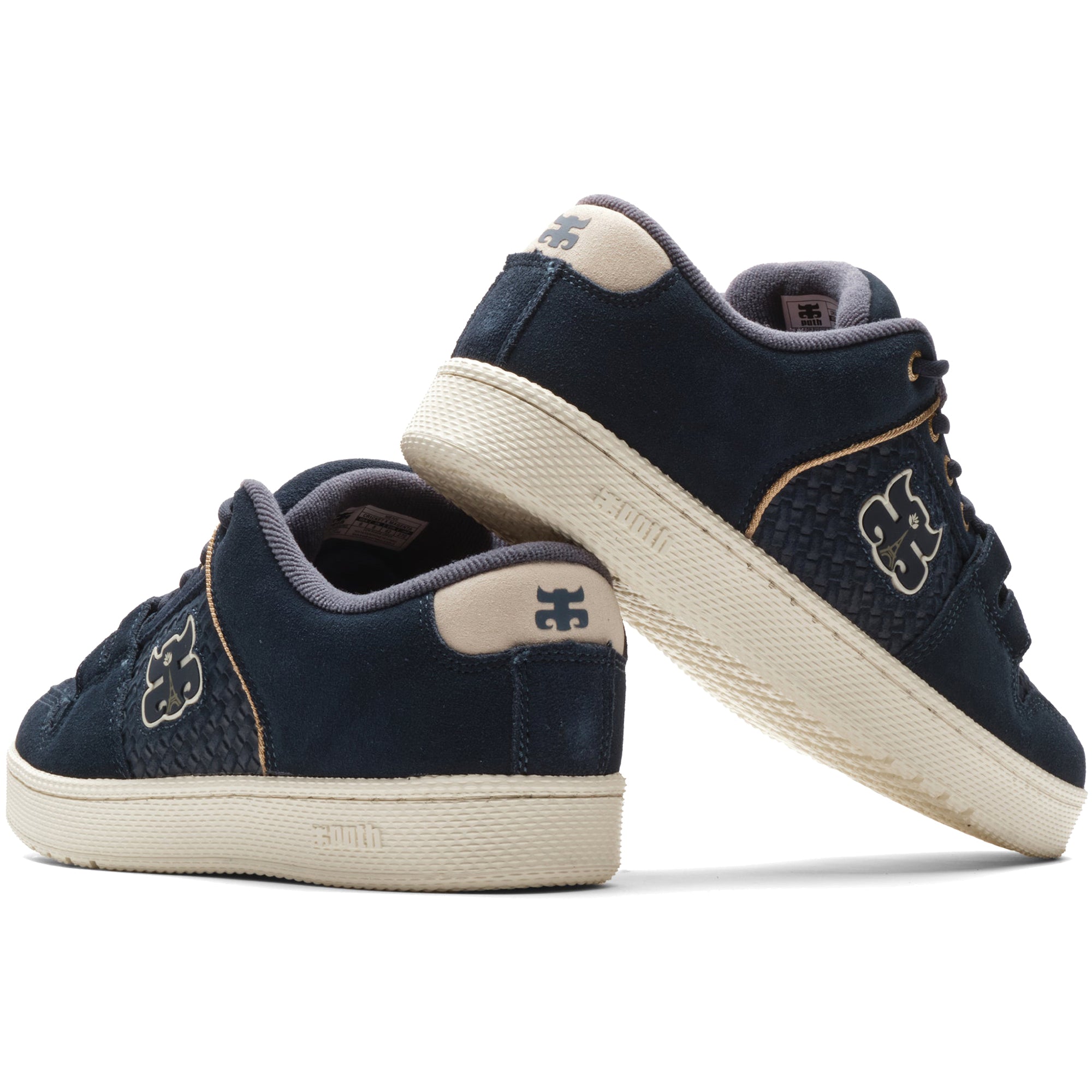 IPath x Magenta Cricket Shoes Blue Suede