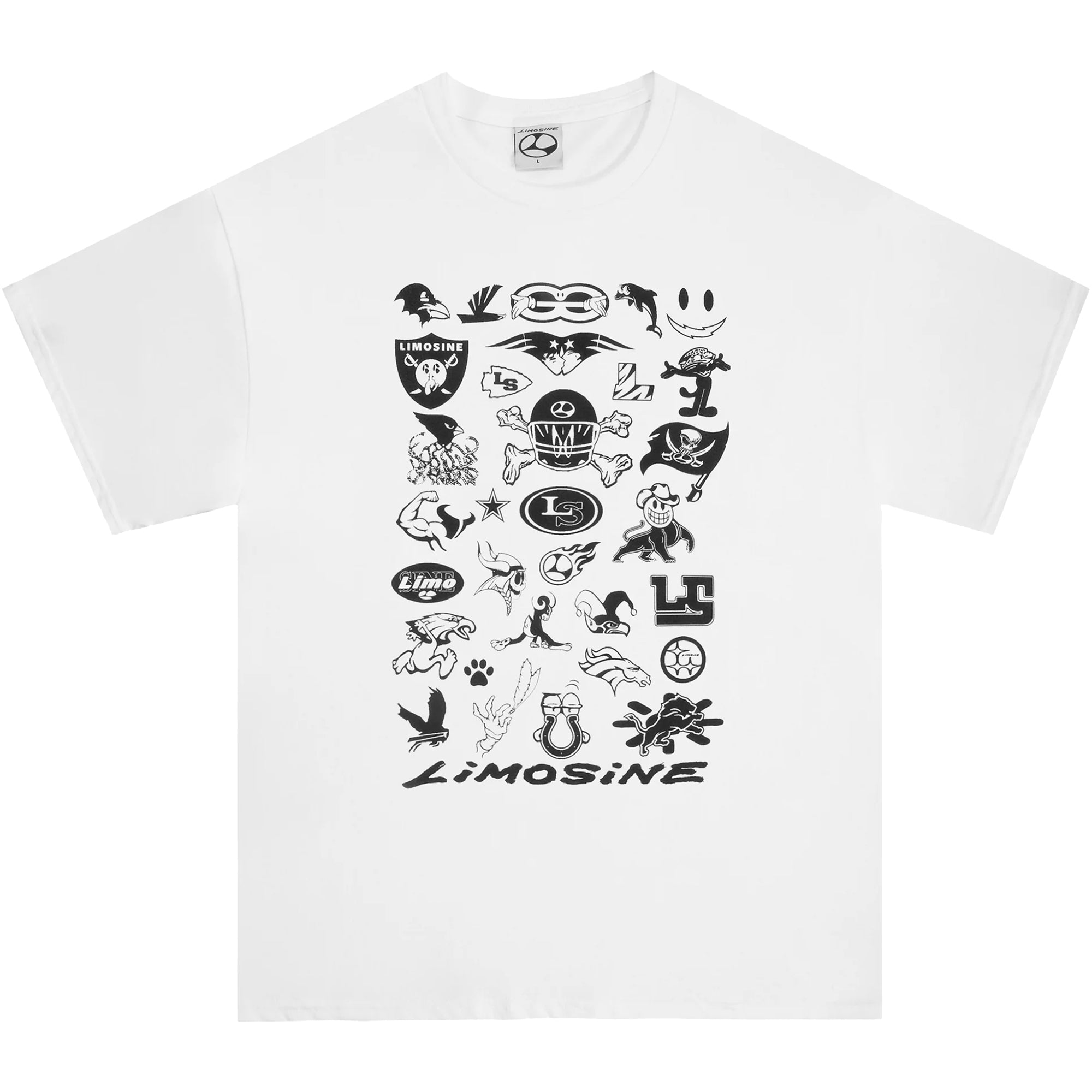 Limosine Limo Teams Tee White