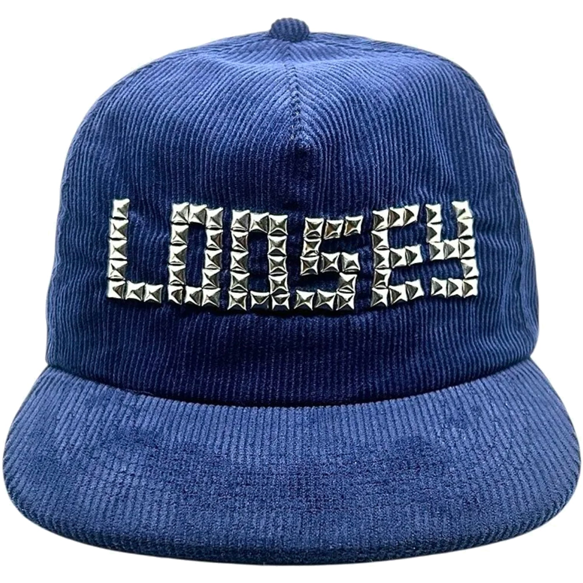 Loosey Studded Snapack Navy Corduroy