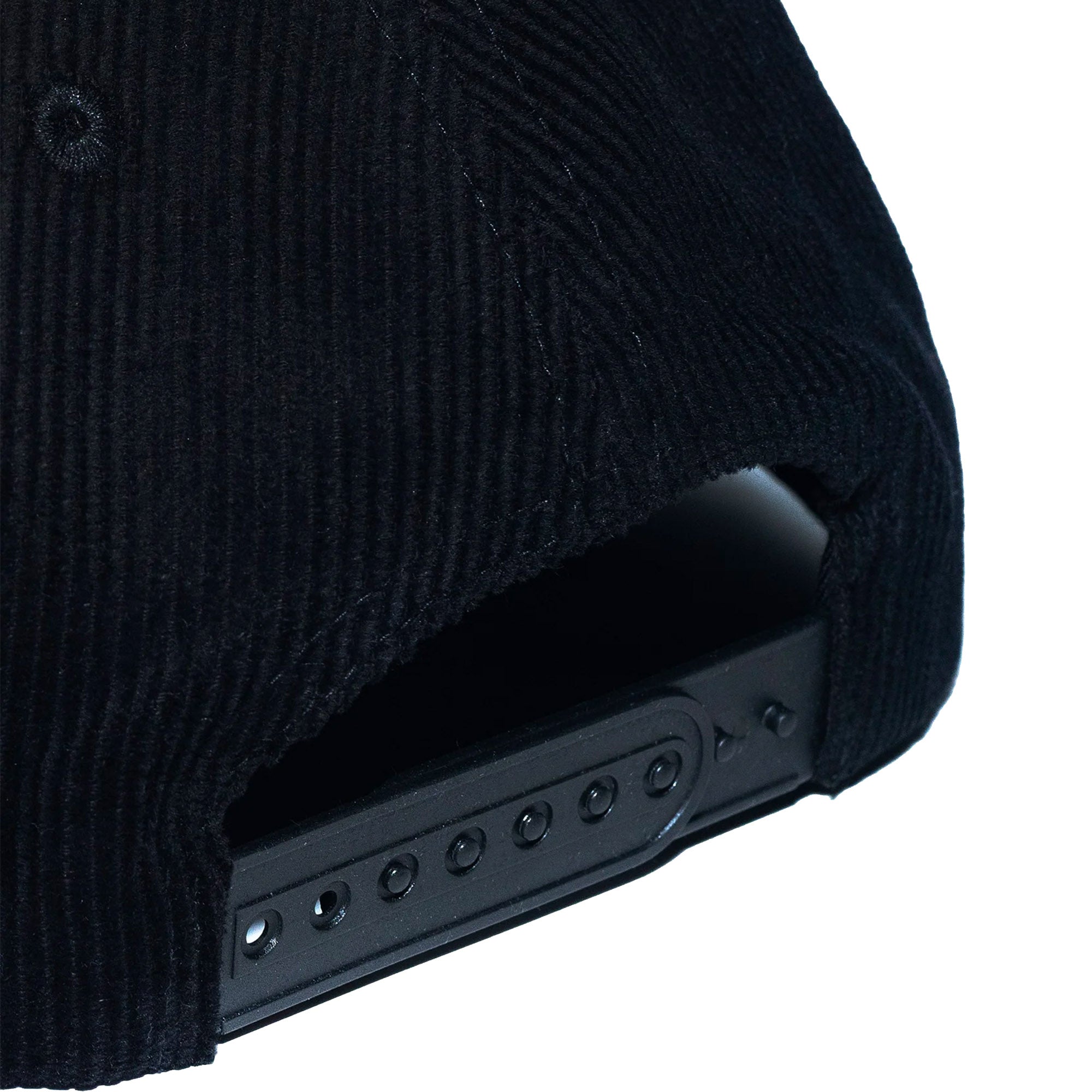 Loosey Smiley Studded Snapback Cap Black