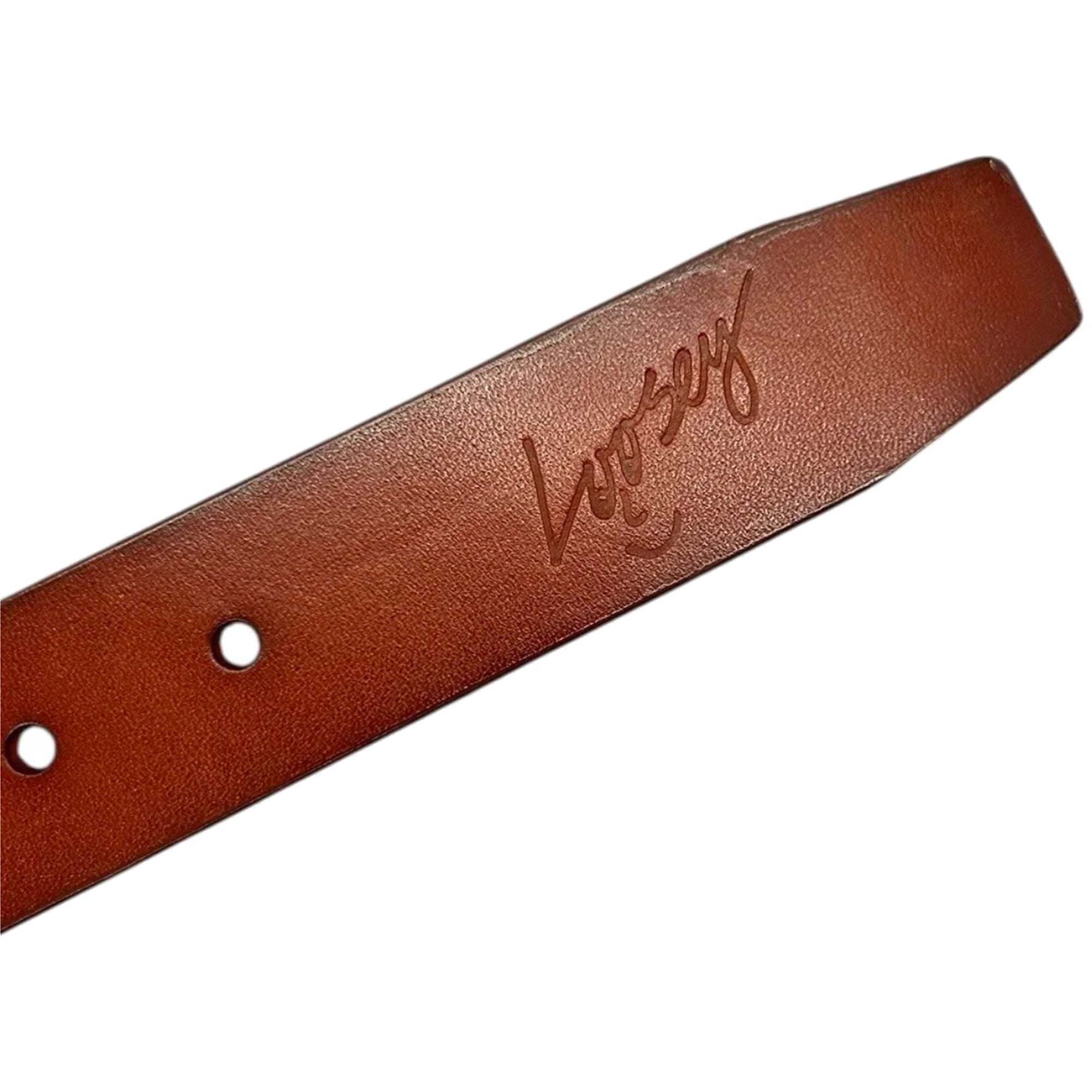 Loosey Premium Leather Belt Brown