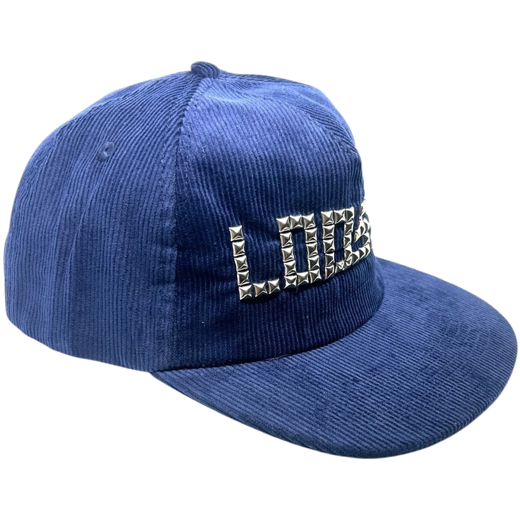 Loosey Studded Snapack Navy Corduroy