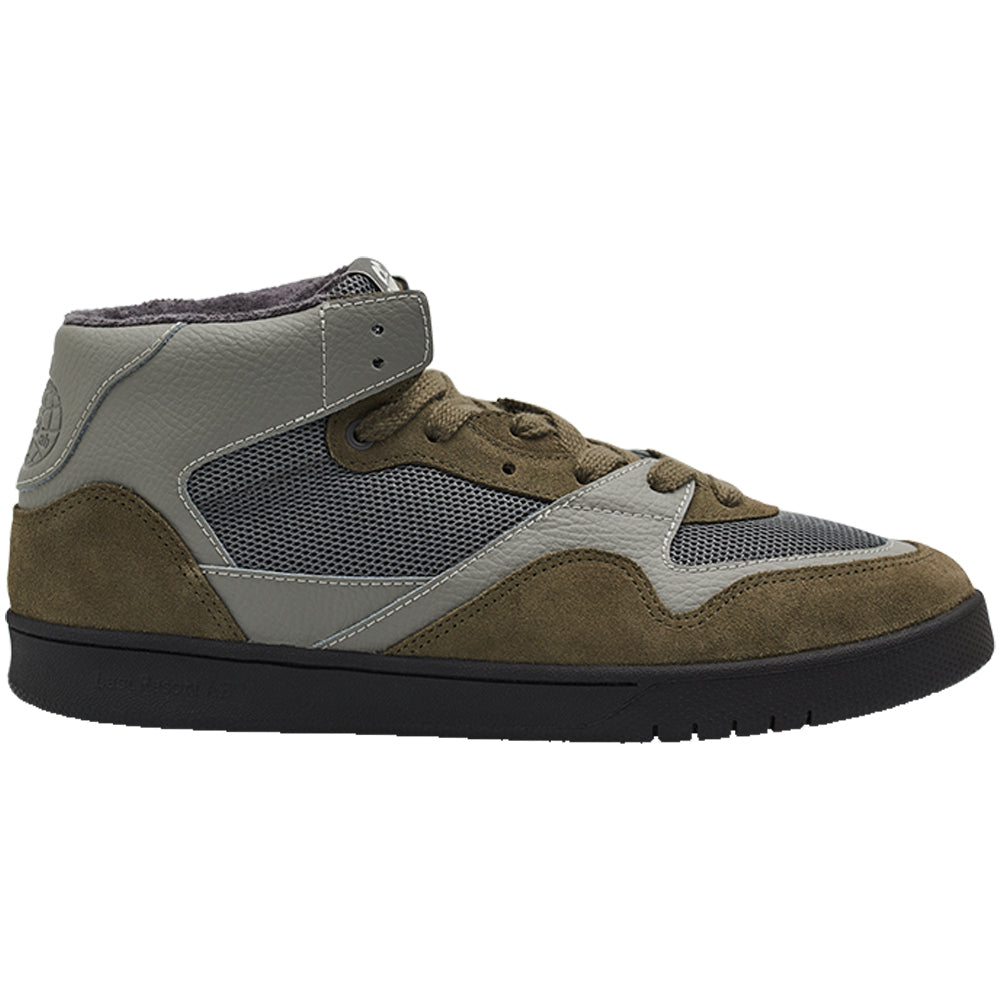 Last Resort AB CM002 Mid Shoes Olive Grey/Black