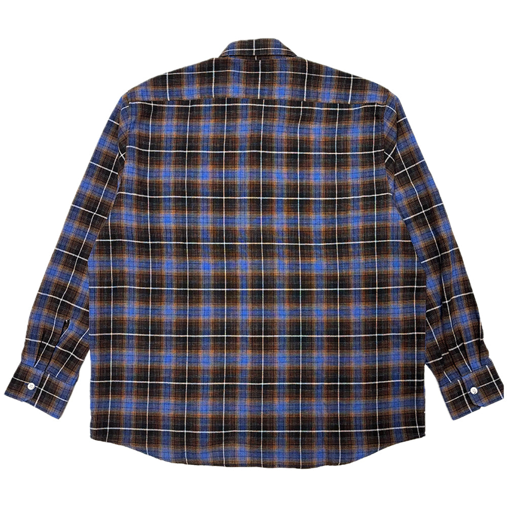 Last Resort AB SM001 Flannel Shirt Blue