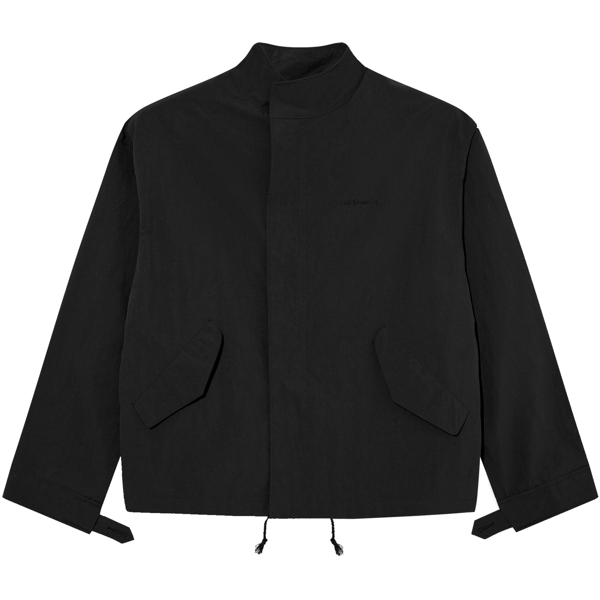 Last Resort AB Cropped Parka Black