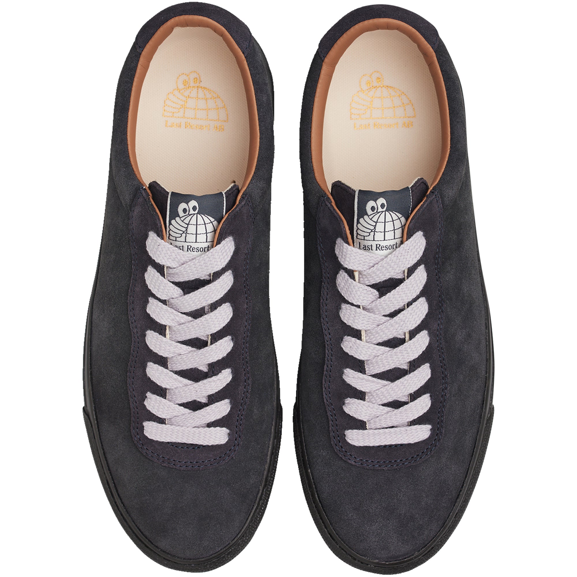 Last Resort AB VM001 LO Suede Shoes Grape Magnet/Black | NOTE shop