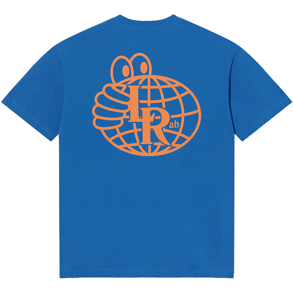 Last Resort AB Atlas Monogram Tee Royal Blue/Sunset Orange
