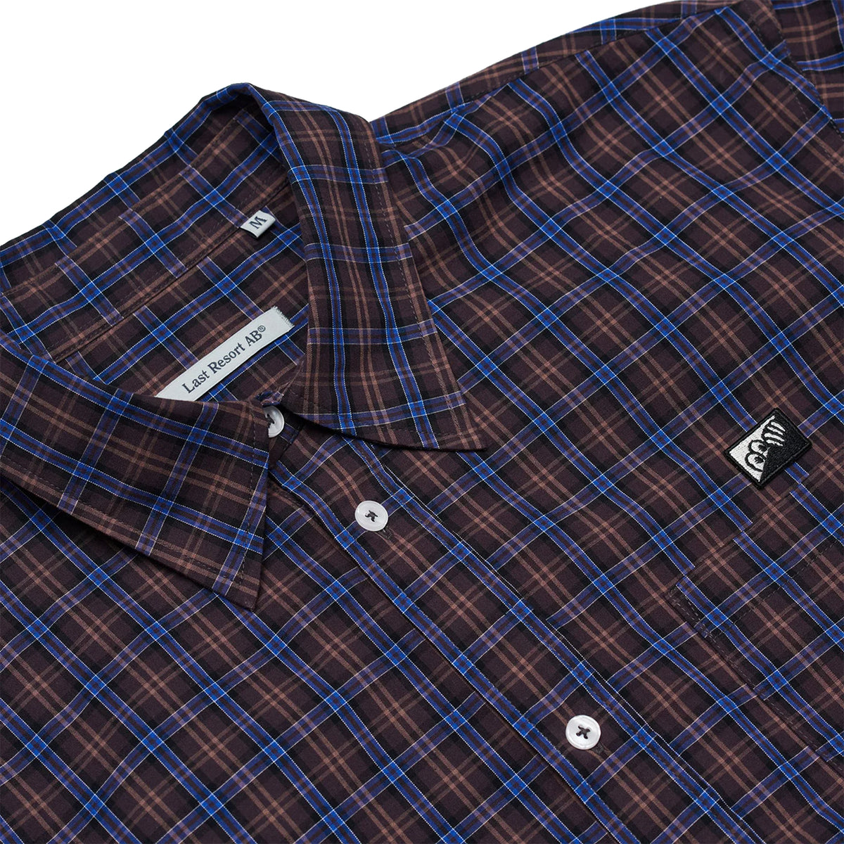 Last Resort AB OG Shirt Brown/Blue Check