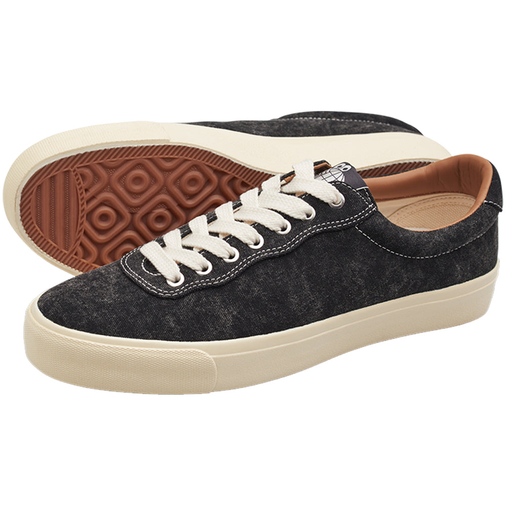 Last Resort AB VM001 LO Canvas Shoes Washed Black/White