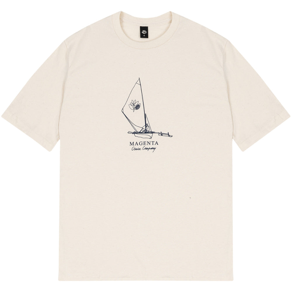 Magenta Cruise Co Tee Natural