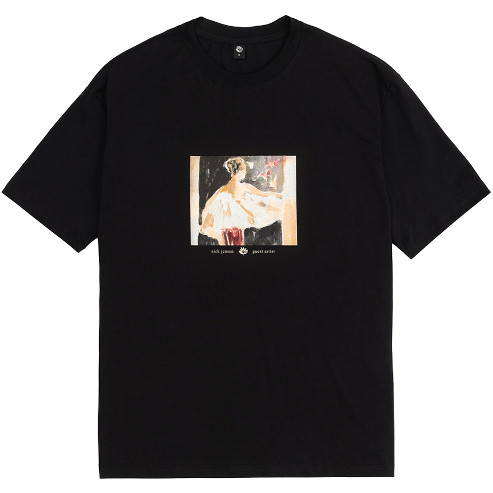 Magenta Nick Jensen Guest Artist Tee Black