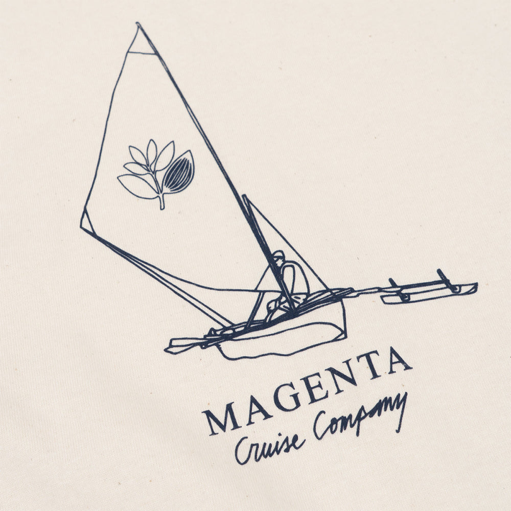Magenta Cruise Co Tee Natural