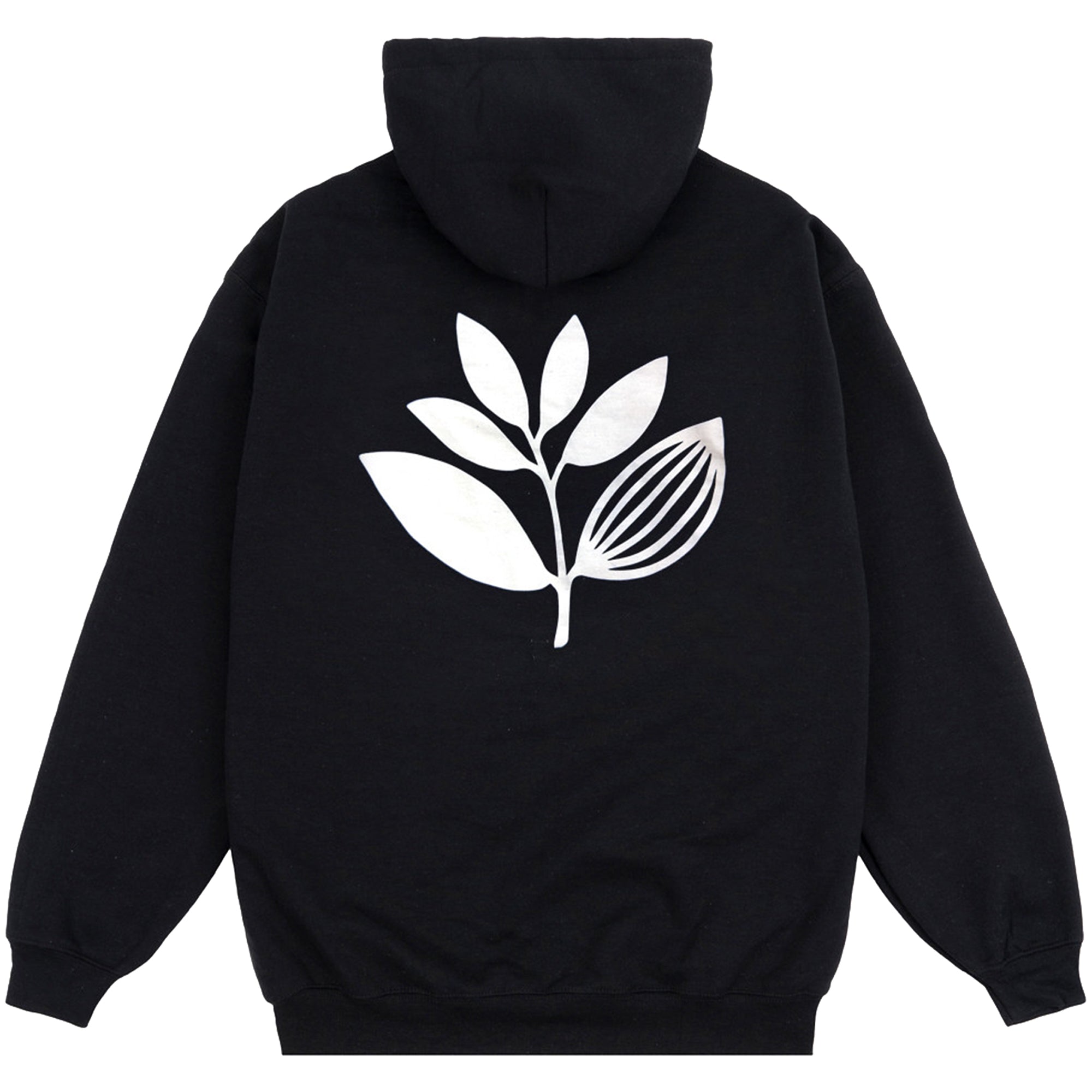 Magenta Classic Plant Hoodie Black