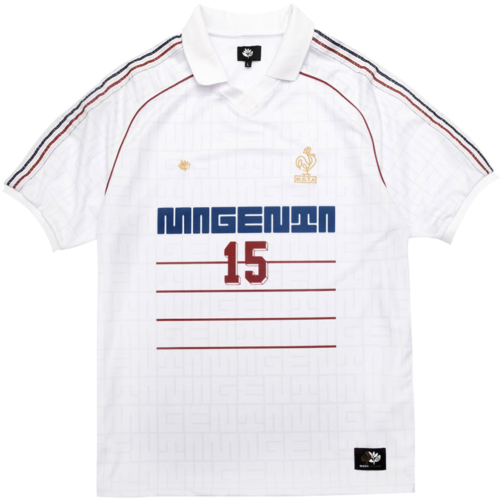 Magenta France Fc Shirt White