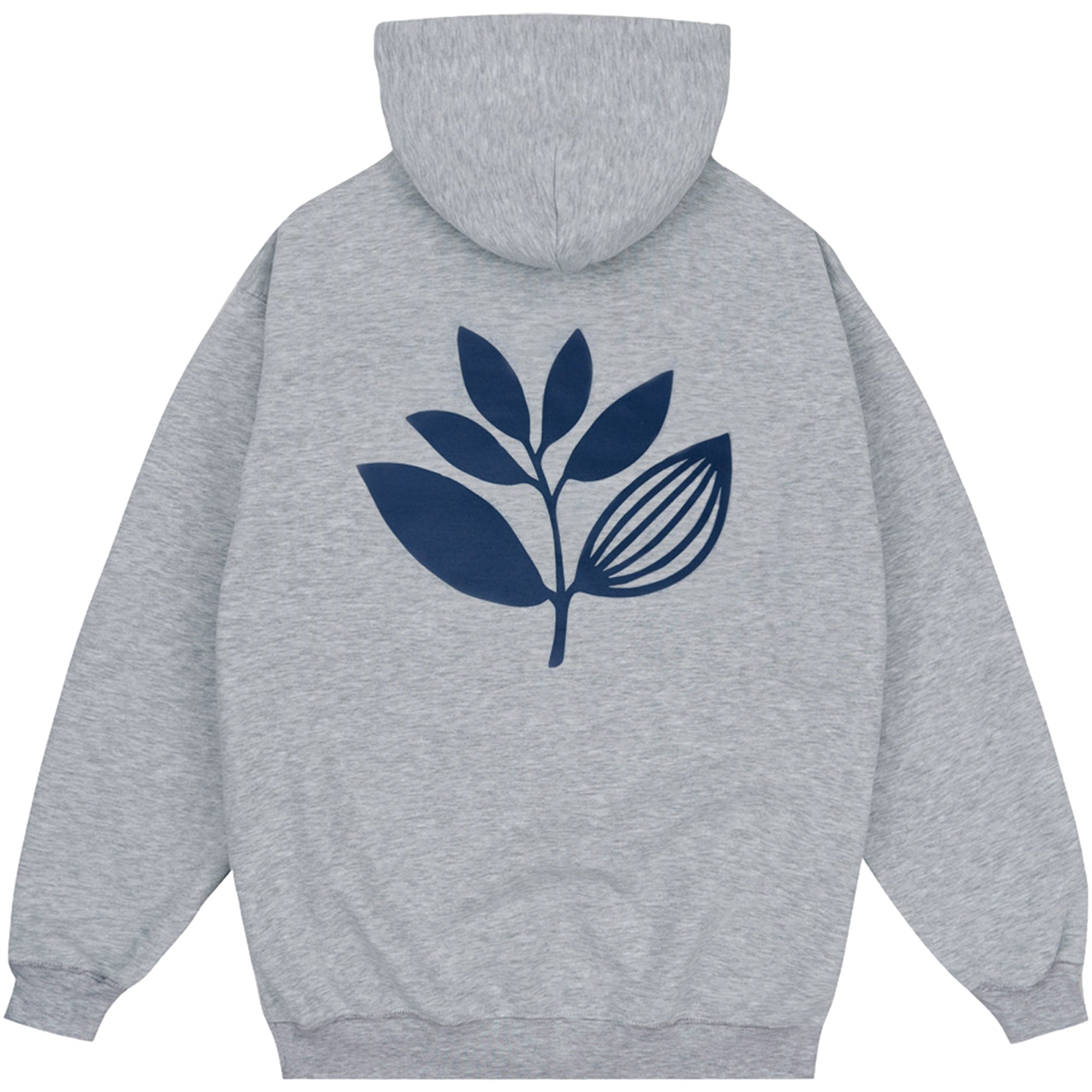 Magenta Classic Plant Hoodie Ash