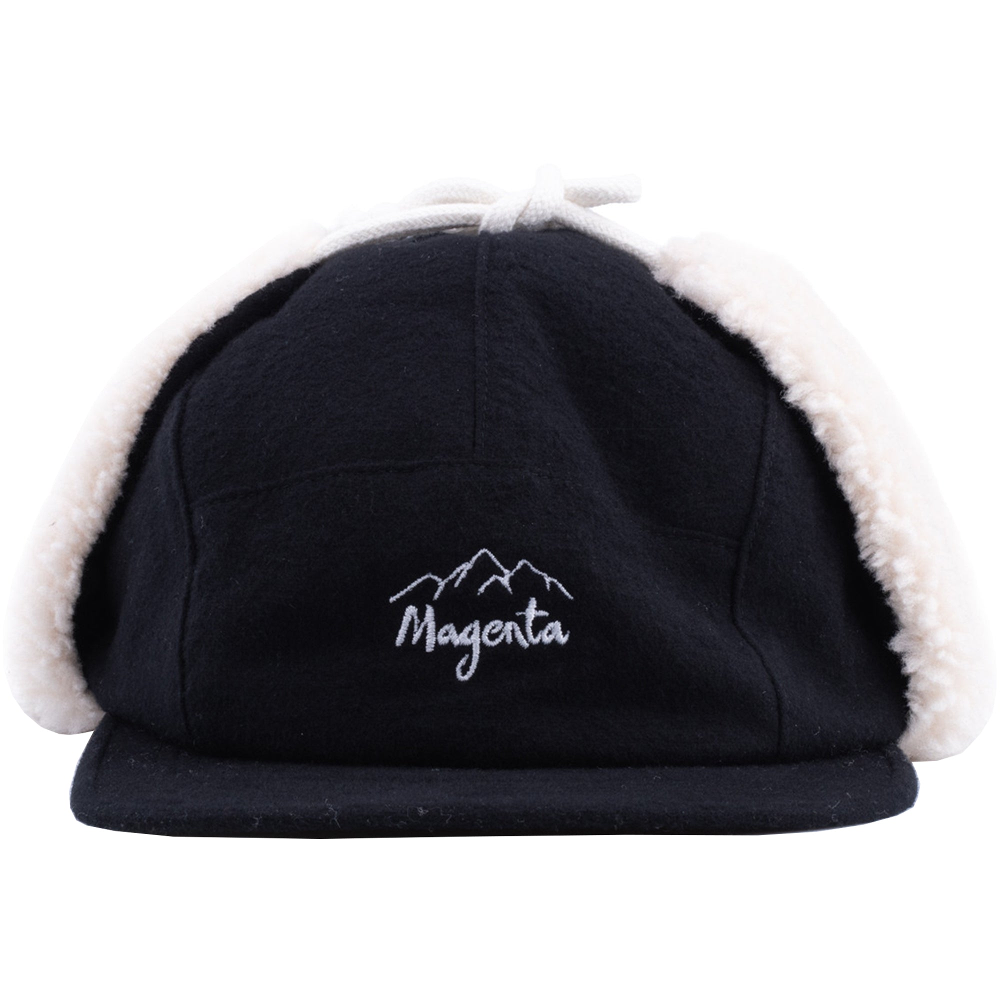 Magenta Mtn Flaps 5P Hat Black