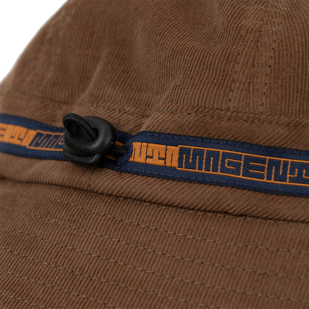 Magenta Maze Bucket Hat Camel