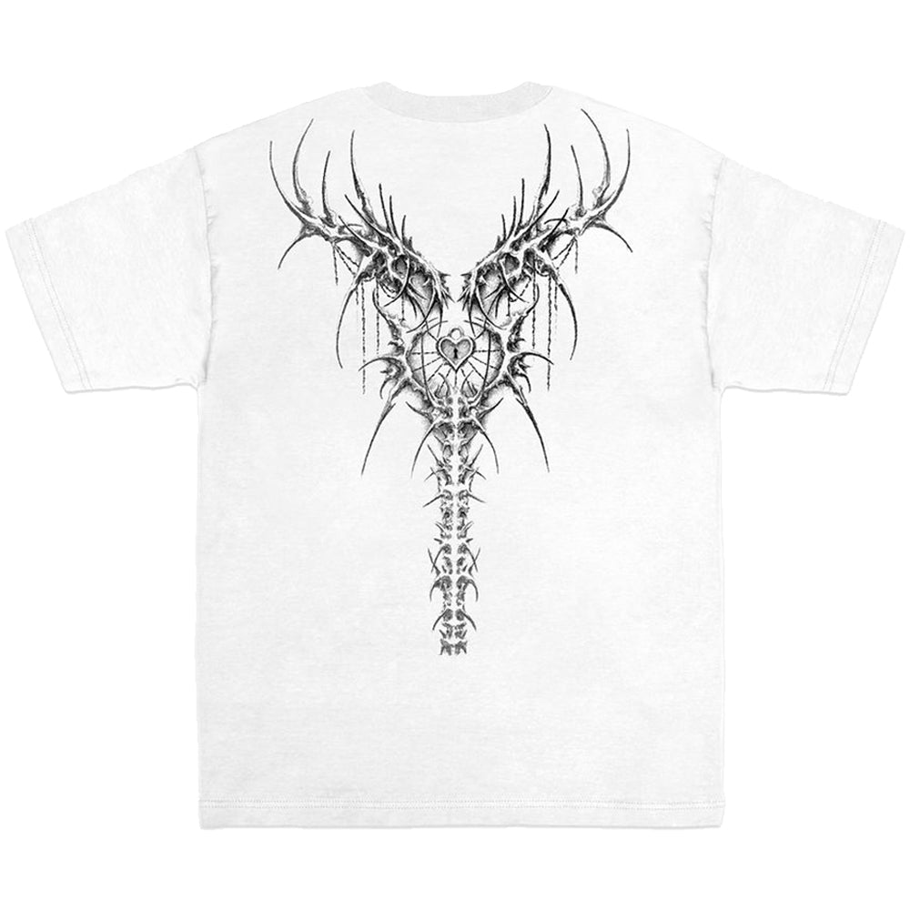 EC Melodi Hollow Tee White