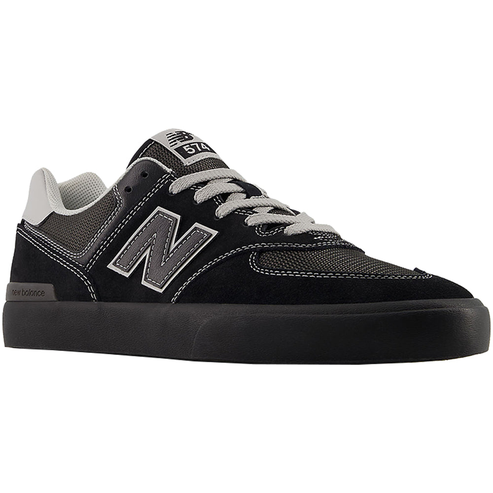 New Balance Numeric 574 Vulc Shoes Black/Grey
