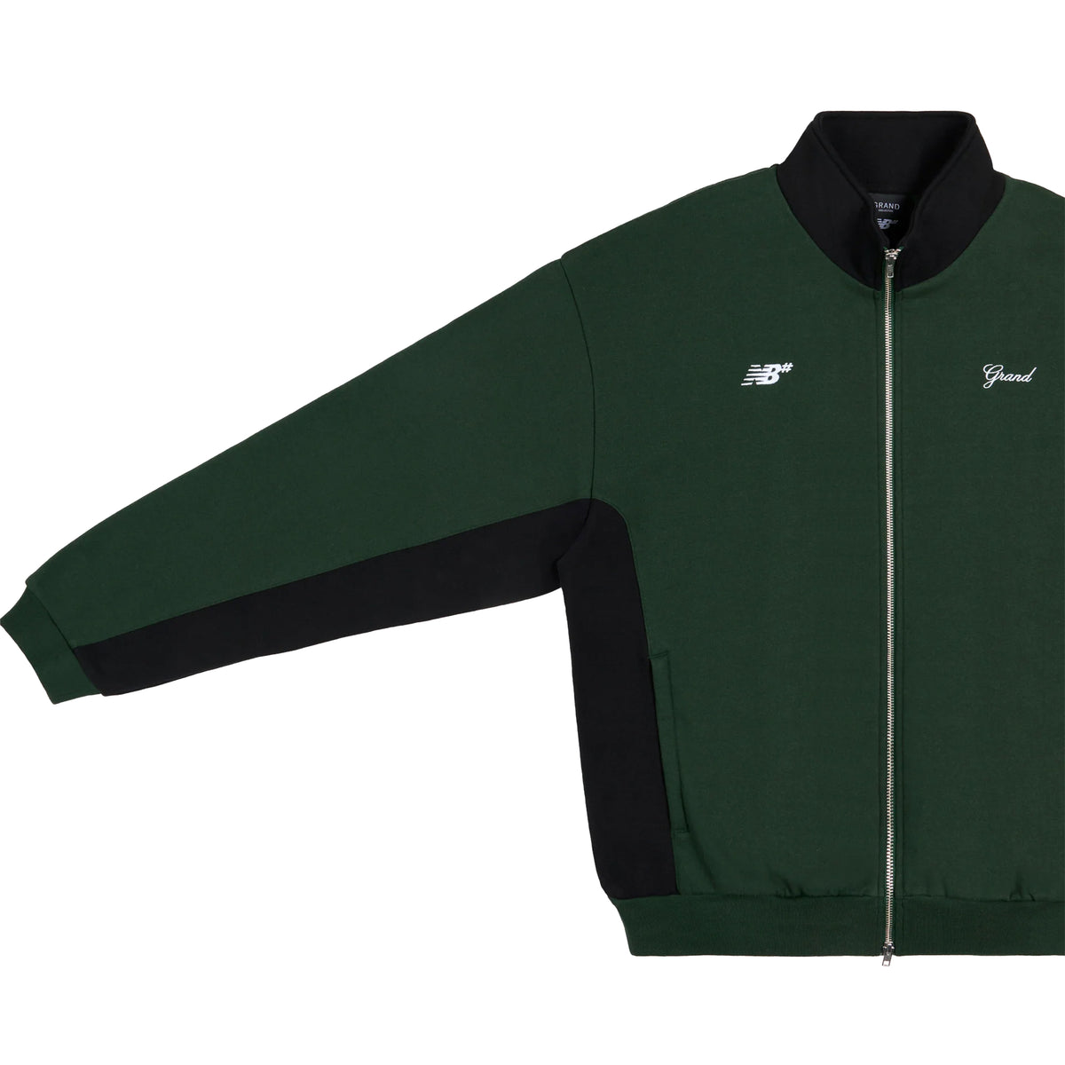 Grand Collection x New Balance Numeric Zip Up Sweatshirt Black/Forest