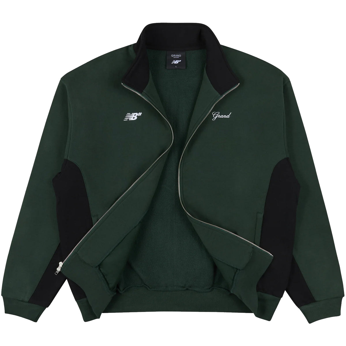 Grand Collection x New Balance Numeric Zip Up Sweatshirt Black/Forest