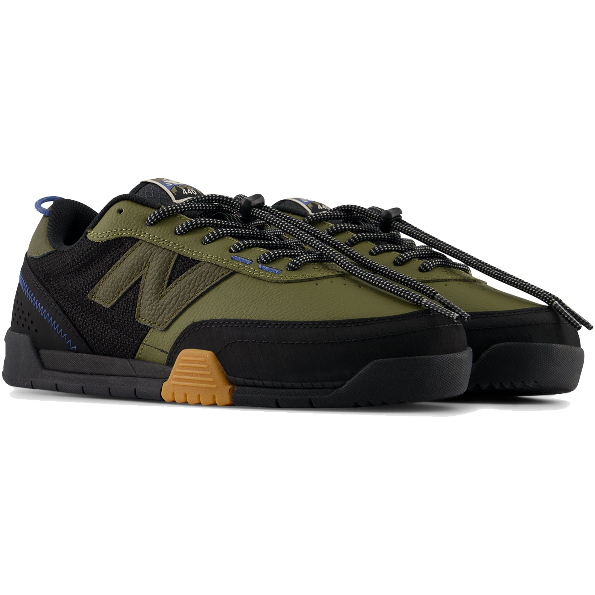 New Balance Numeric 440 V2 Trail Low Shoes Olive/Black