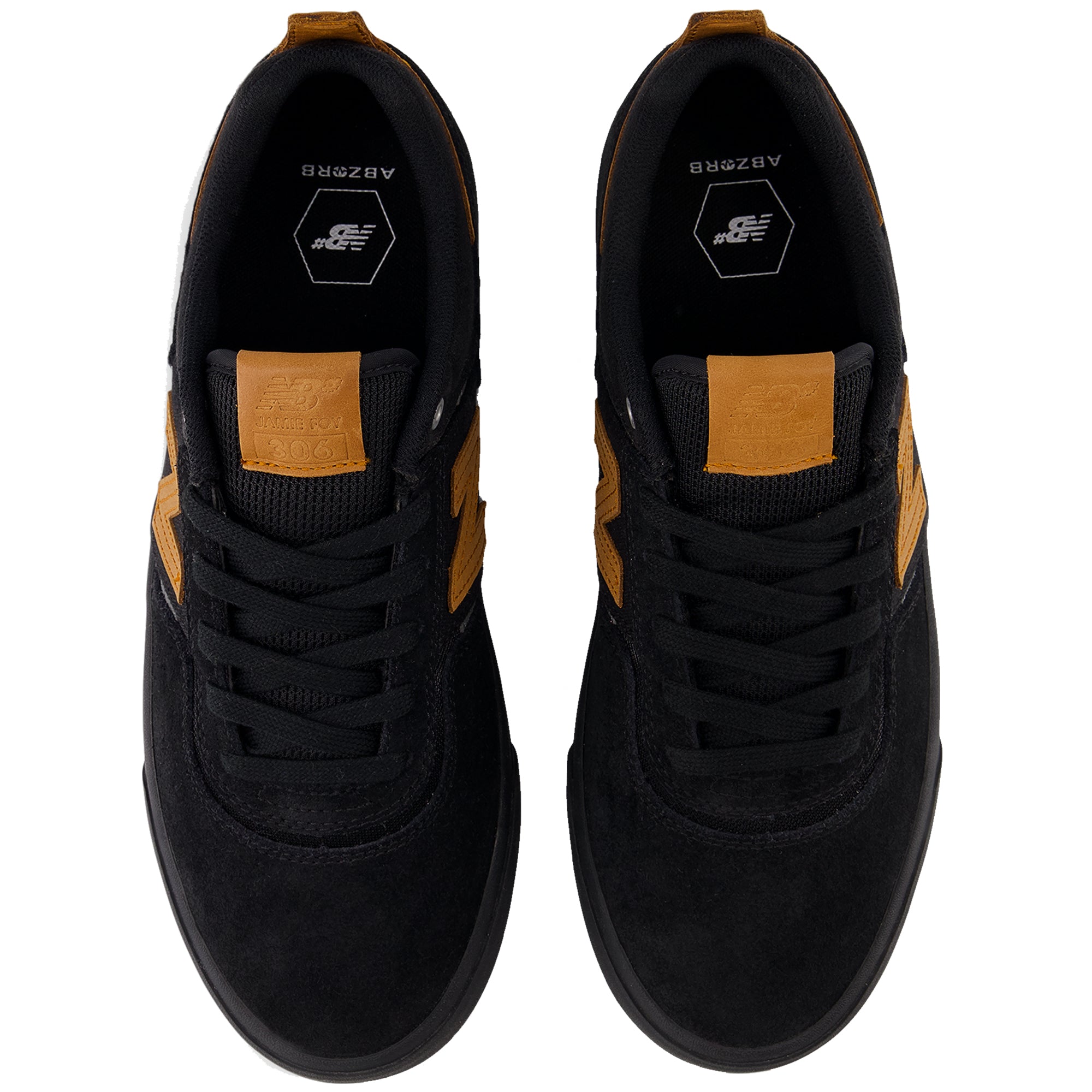 New Balance Numeric Jamie Foy 306 Shoes Black/Brown