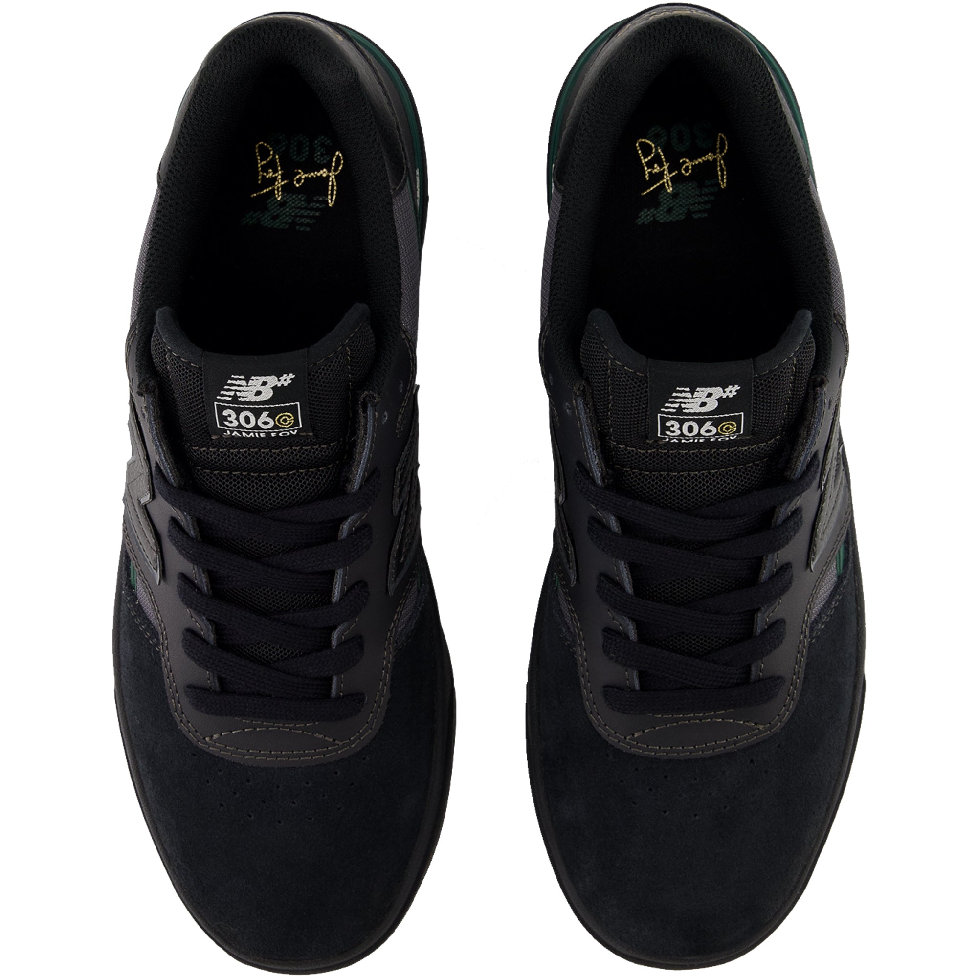 New Balance Numeric Jamie Foy 306C Shoes Black/Black