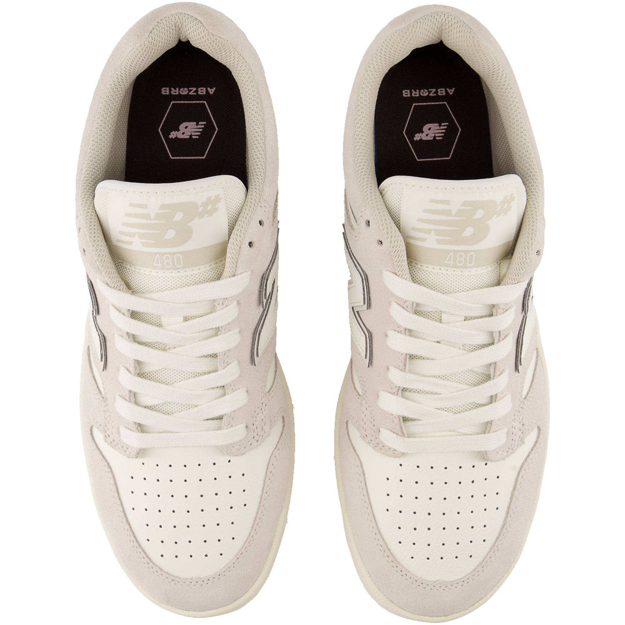 New Balance Numeric 480 Shoes Vanilla/Vanilla