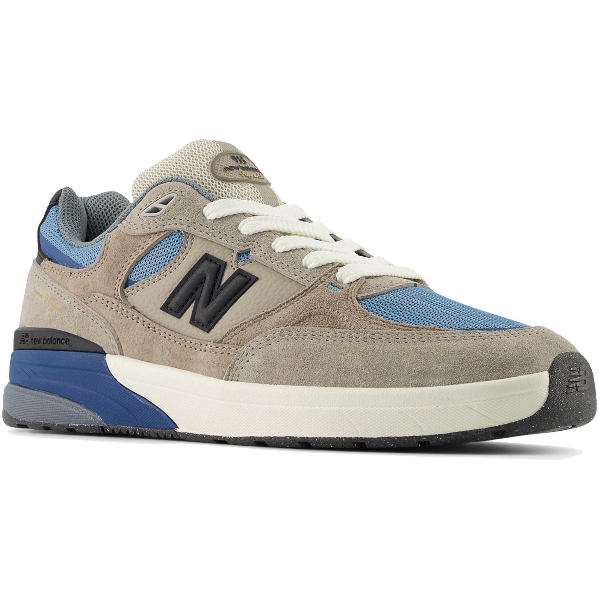 New Balance Numeric Andrew Reynolds 933 Shoes Mushroom/Light Blue