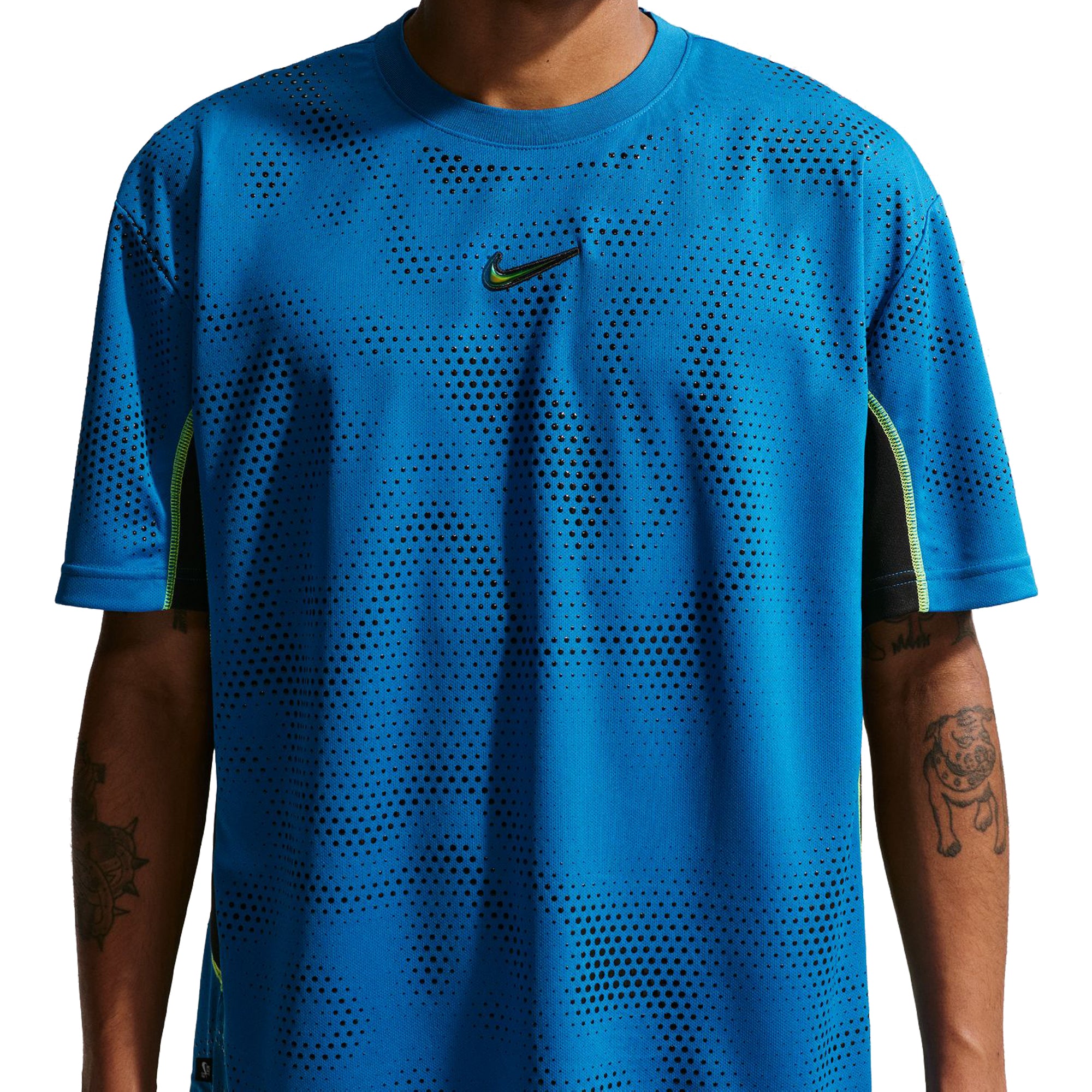 Nike SB Ishod Skate Jersey Brilliant Blue/Black