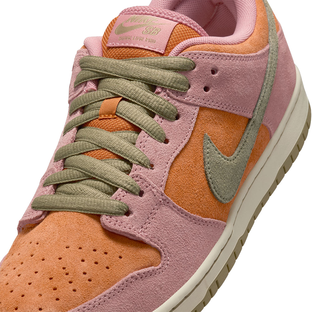 Nike SB Dunk Low Pro Shoes Red Stardust/Neutral Olive-Monarch