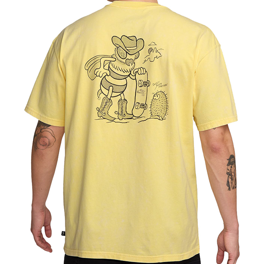 Nike SB Max90 Western Bee Skate Tee Soft Yellow