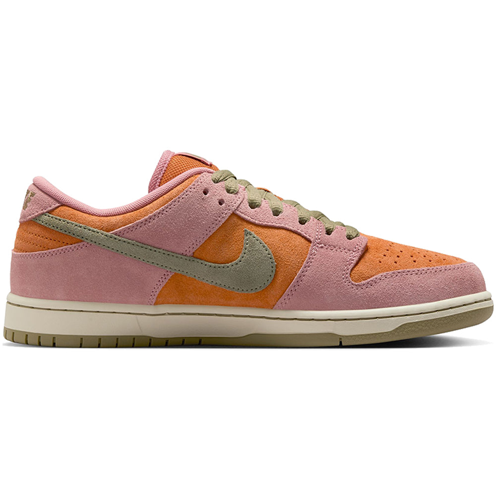 Nike SB Dunk Low Pro Shoes Red Stardust/Neutral Olive-Monarch