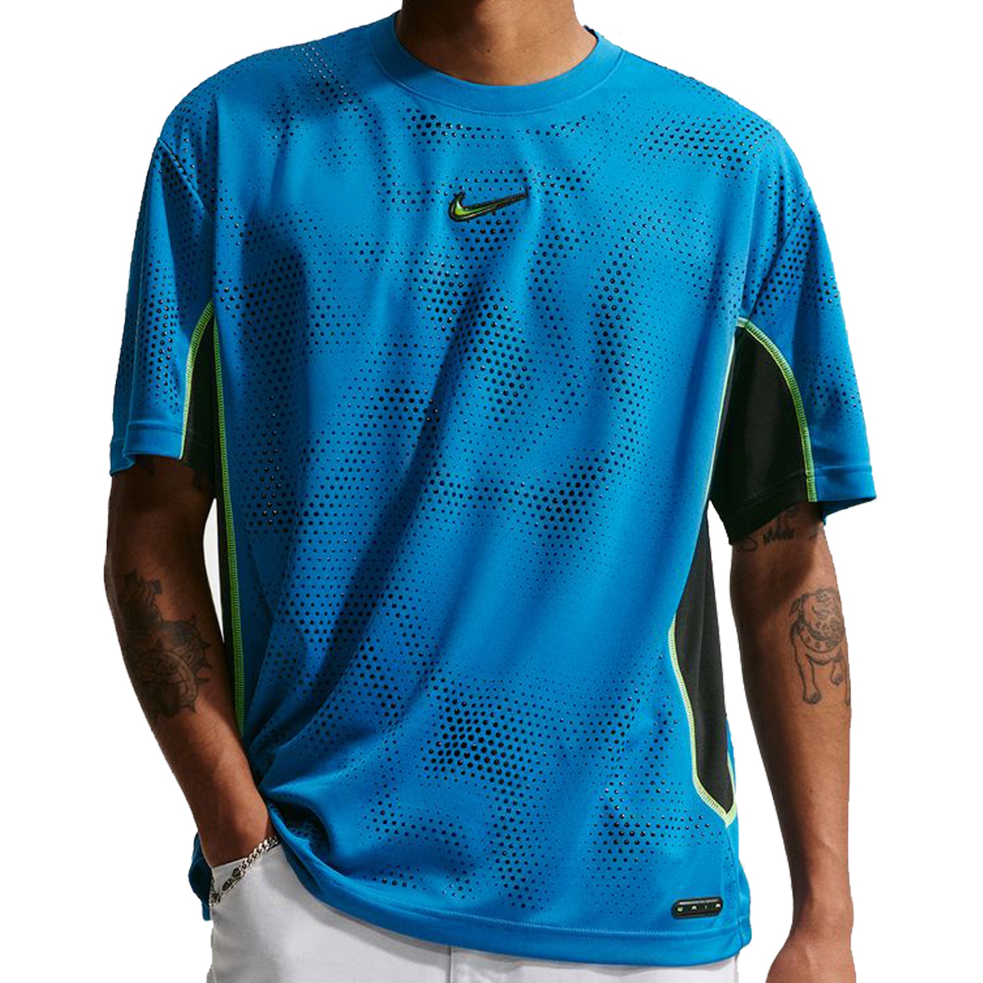 Nike SB Ishod Skate Jersey Brilliant Blue/Black