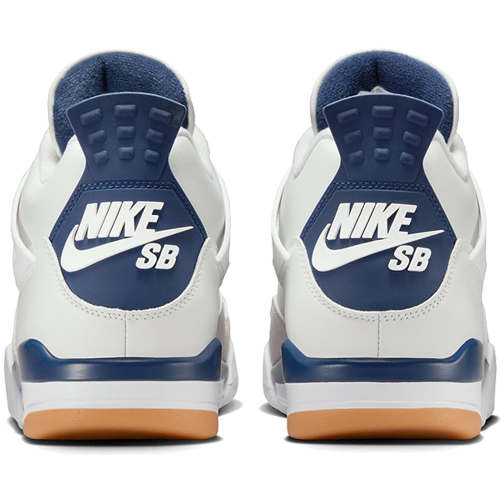 Nike SB x Air Jordan 4 Shoes Summit White/White-Navy-Neutral Grey