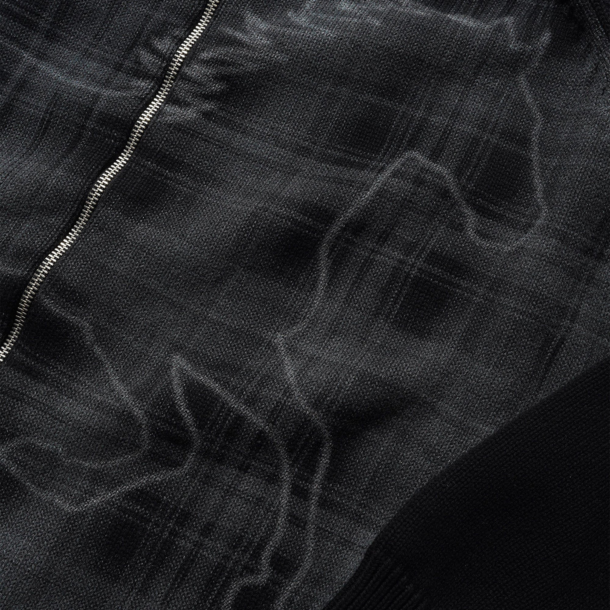 Butter Goods Mustang Zip-Thru Knit Sweater Black