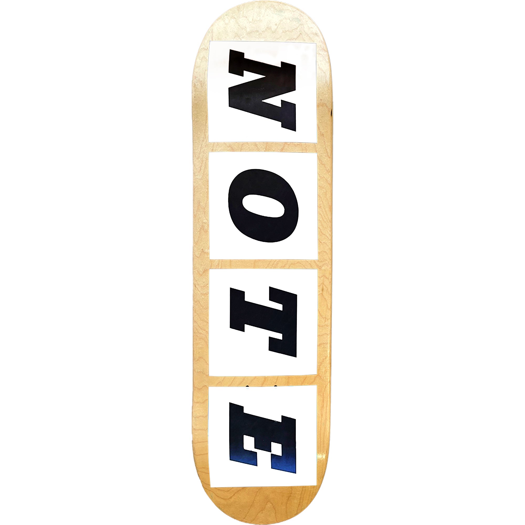 NOTE Studio White Skateboard Deck 8"