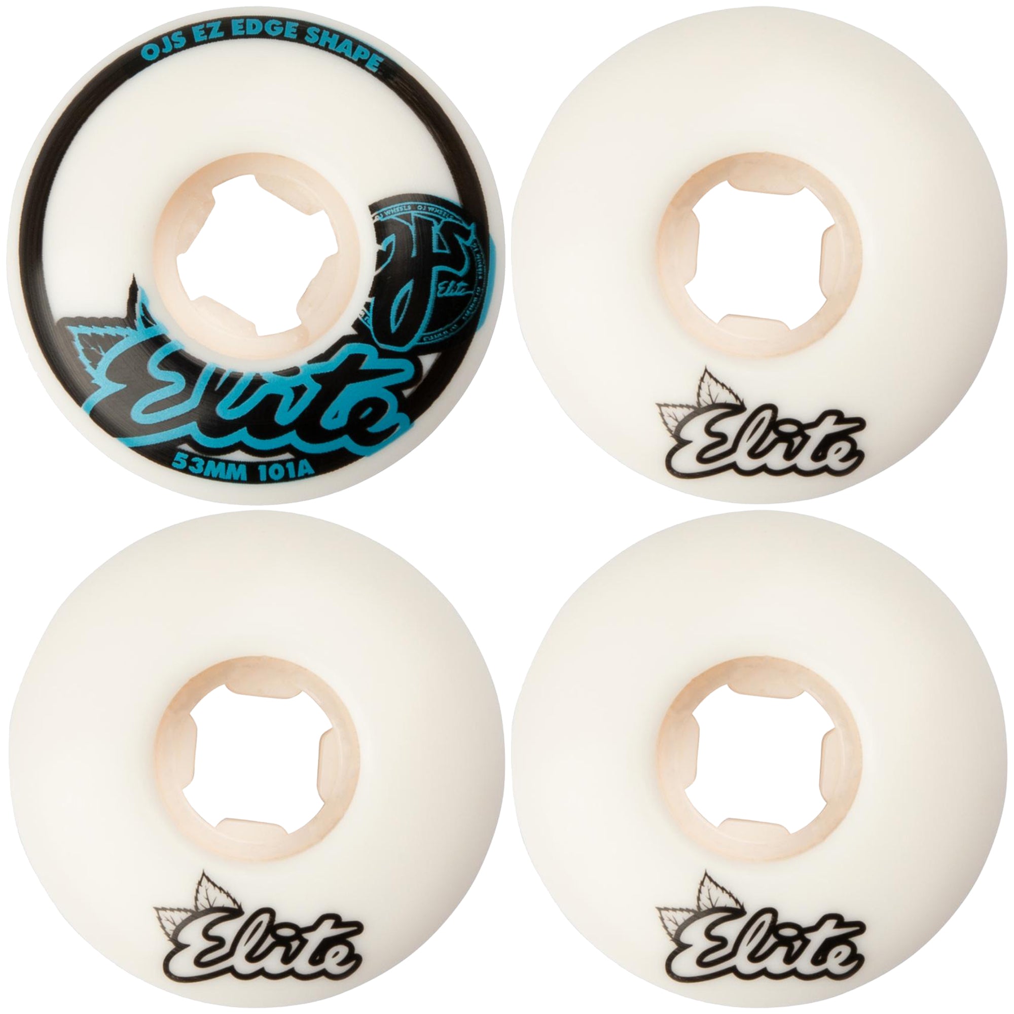OJ Elite EZ Edge 101a Skateboard Wheels 53mm