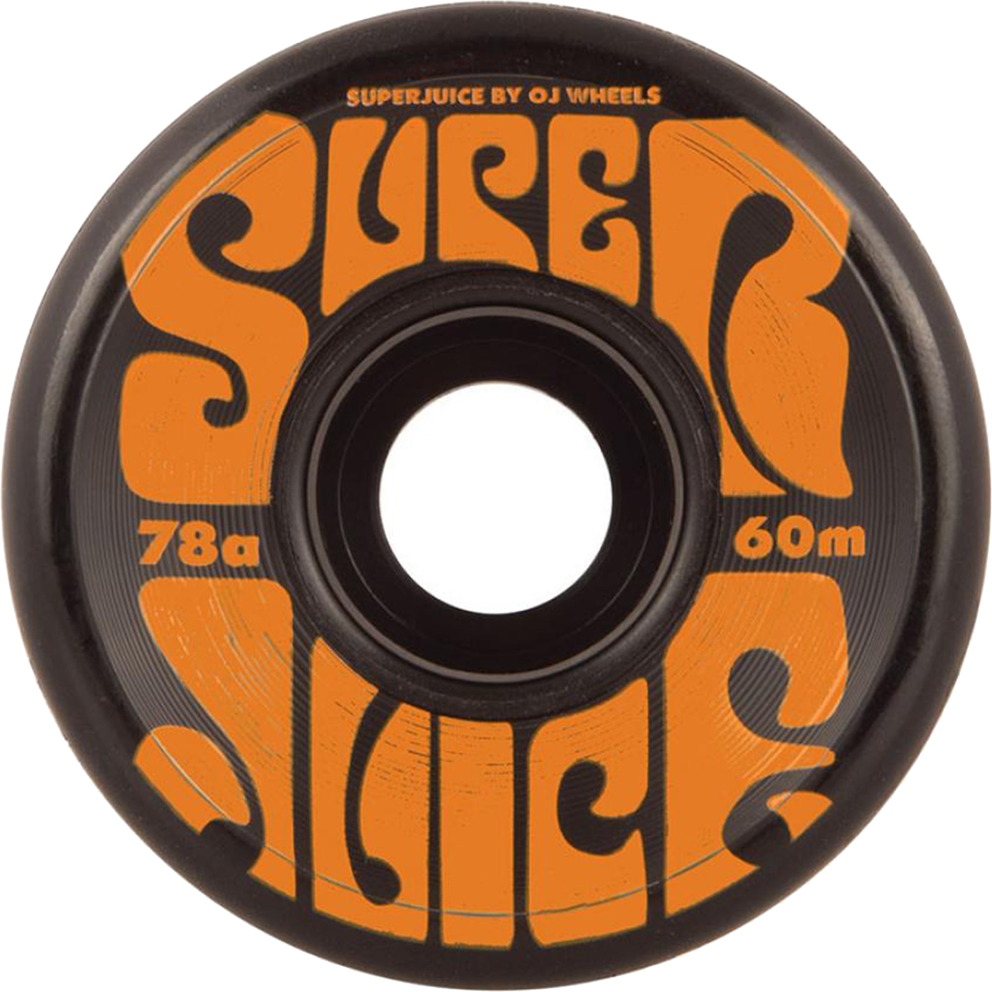 OJ Super Juice 78A Black Skateboard Wheels 60mm