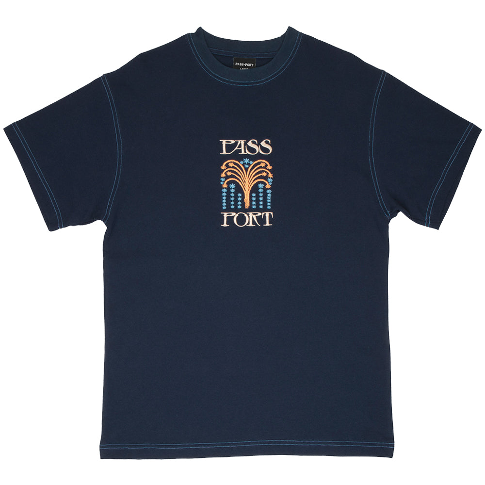 Pass~Port Roman Candle Tee Navy