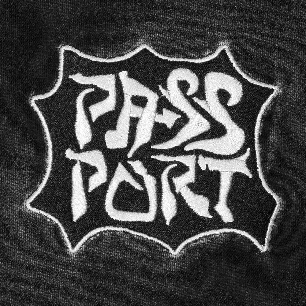Pass~Port Glyph Tee Acid Black