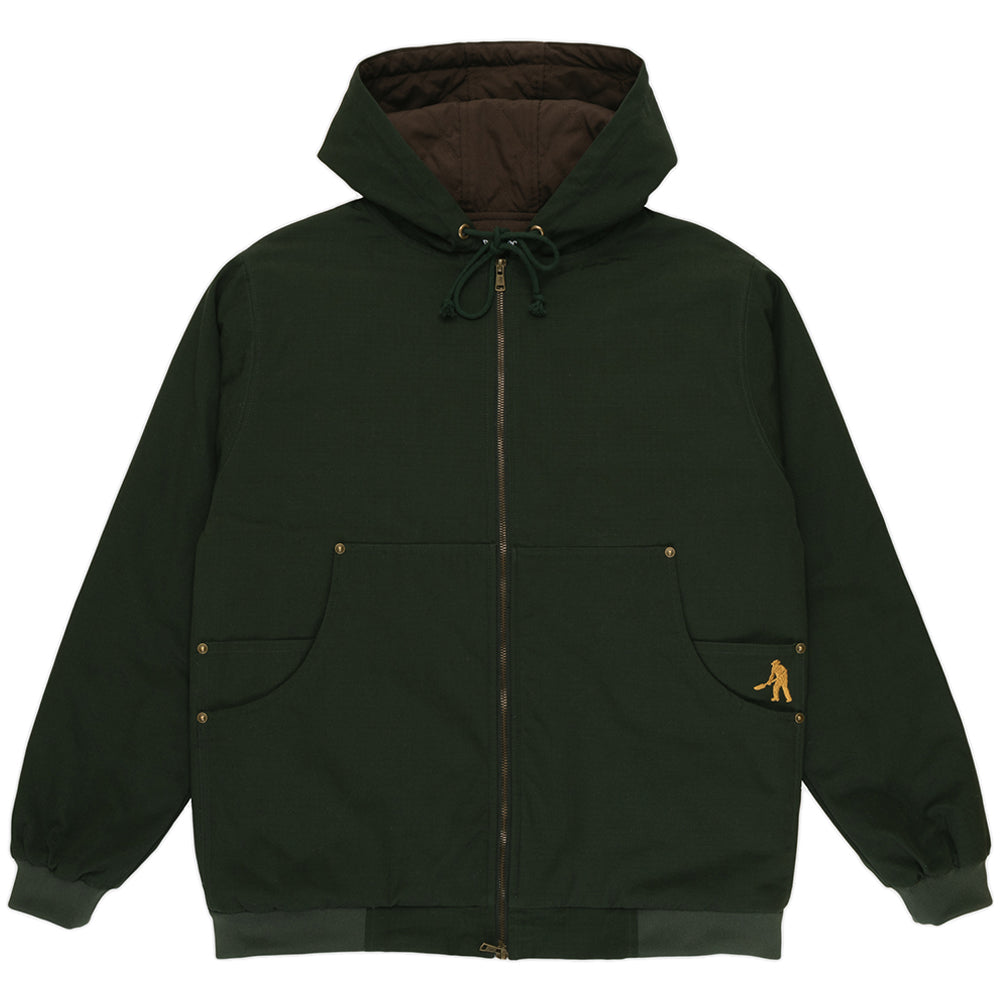 Pass~Port Ripstop Diggers Club Zip Hood Dark Green