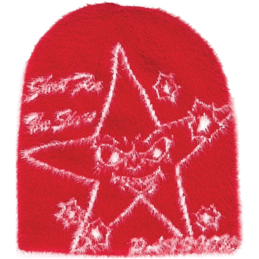 Passion Target Practice Fohair Beanie Red
