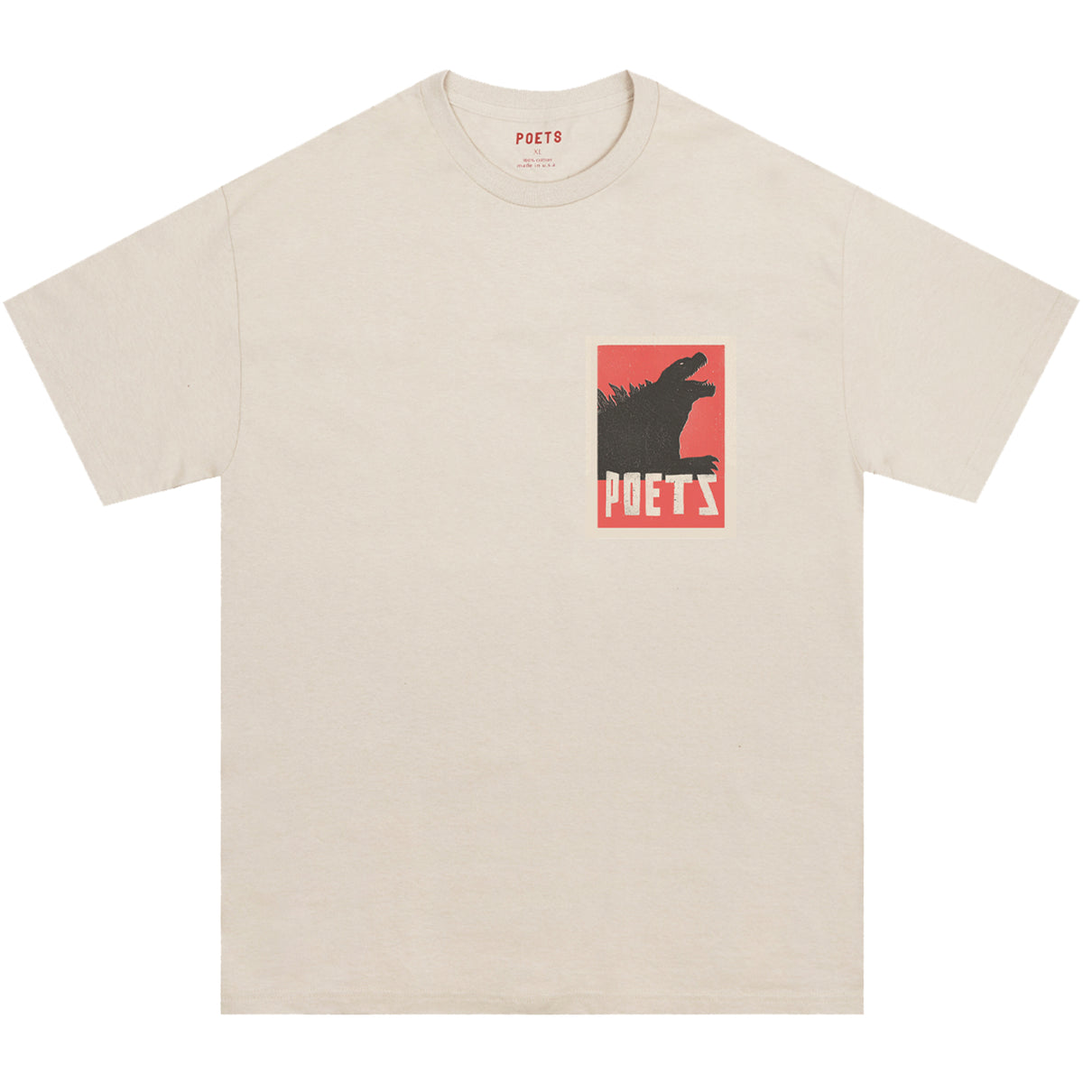 Poets Zilla Tee Beige