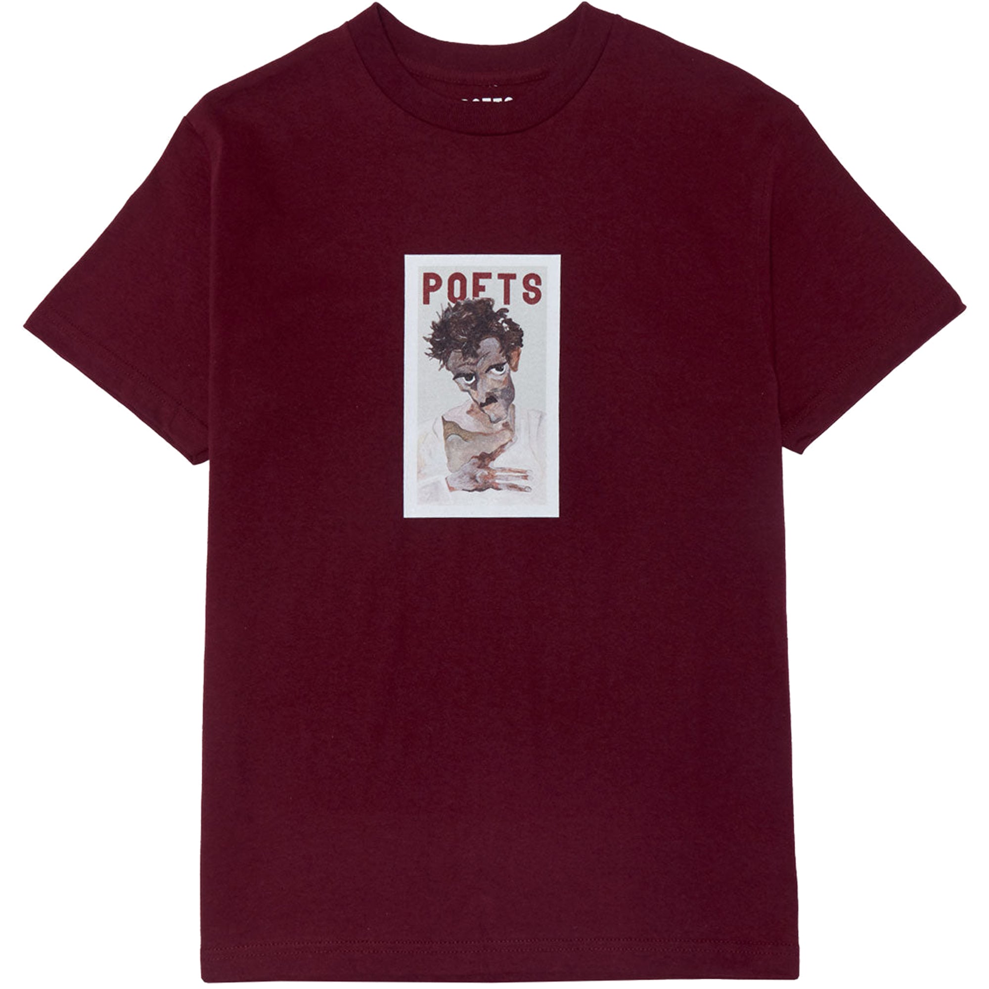 Poets Torment Tee Burgundy