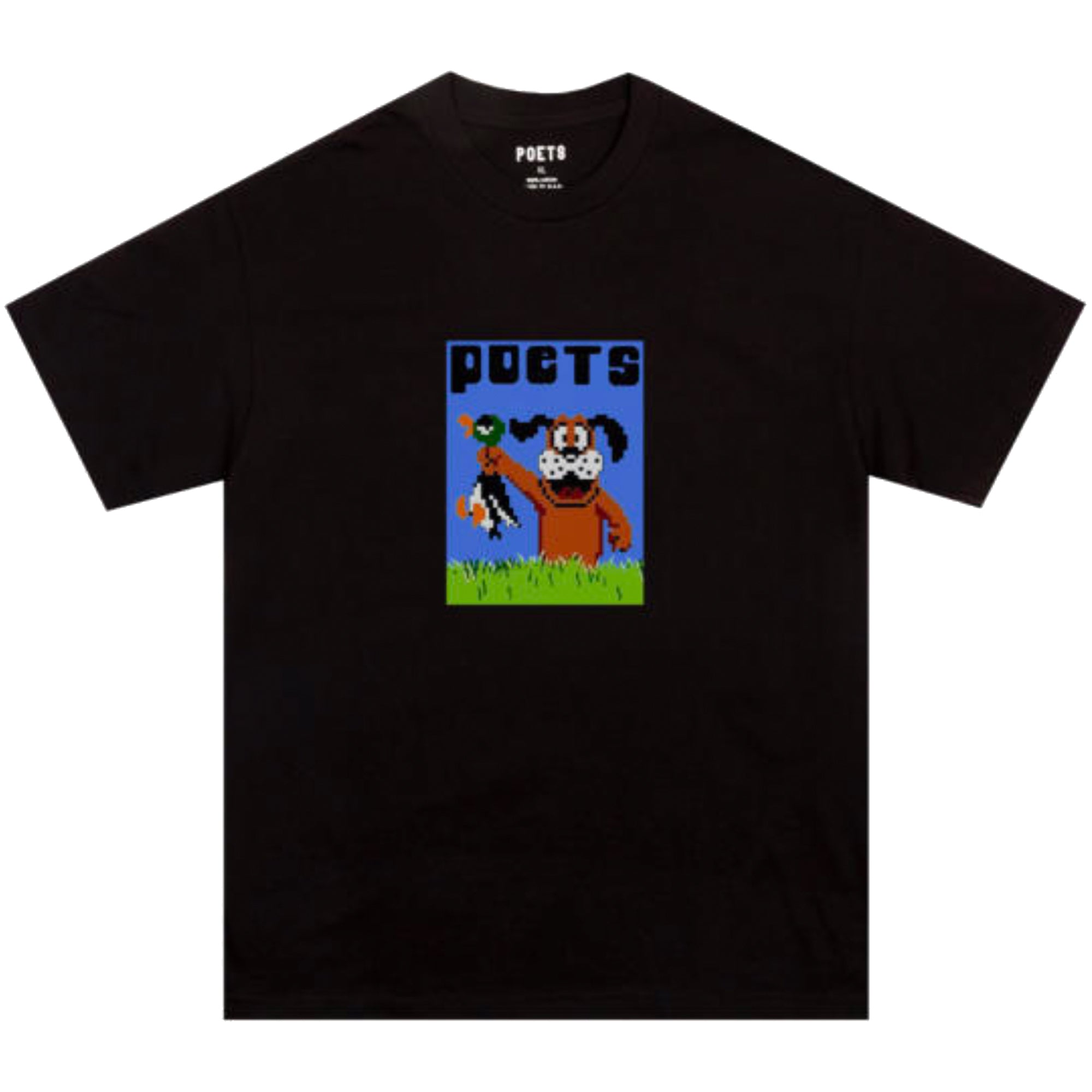 Poets WS Hunt Screened Tee Black
